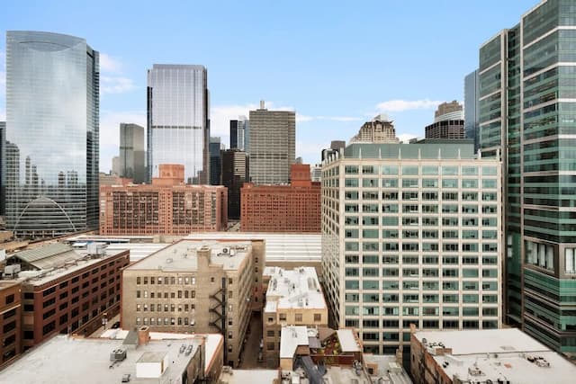 芝加哥市中心西環希爾頓歡朋飯店-客房, 2 張加大雙人床, 非吸煙房 (Skyline)-5