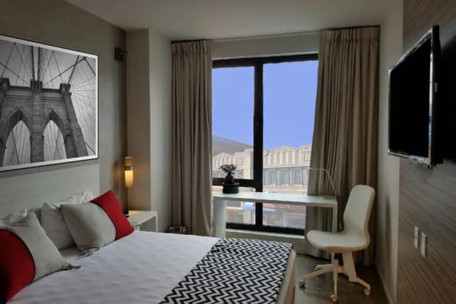 Insignia Hotel Brooklyn, an Ascend Collection Hotel-客房, 1 张特大床, 无障碍, 无烟房-1