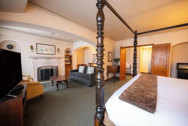 The Inn at Virginia Mason-标准套房, 1 张特大床 (Library Suite)-3