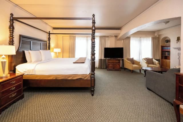 The Inn at Virginia Mason-标准套房, 1 张特大床 (Library Suite)-2