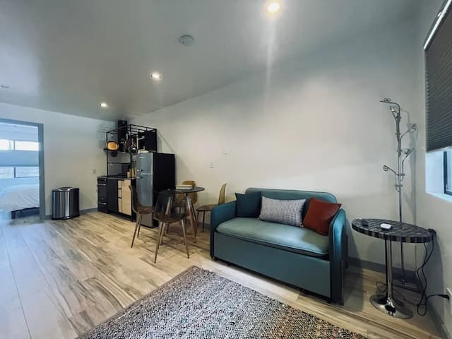 羅特克斯酒店-公寓客房, 1 張加大雙人床及 1 張梳化床-11