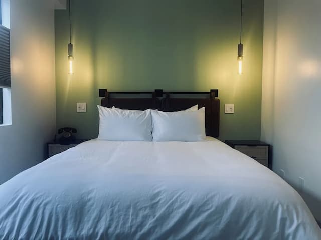 羅特克斯酒店-公寓客房, 1 張加大雙人床及 1 張梳化床-5