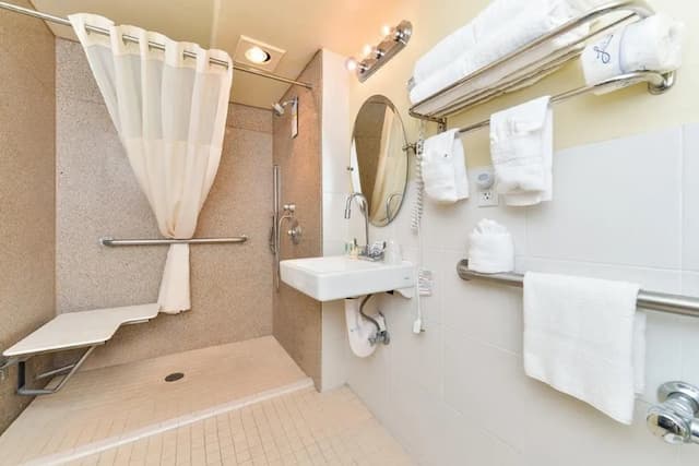 Quality Inn & Suites Montebello - Los Angeles-客房, 1 张特大床, 无障碍, 无烟房-6