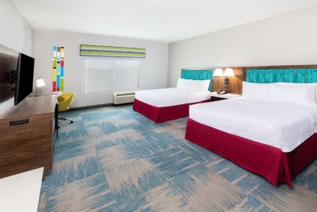 Hampton Inn & Suites Houston Heights I-10-客房, 2 张大床, 无障碍, 无烟房-3