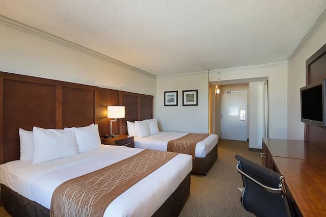 컴포트 인 바이 더 베이-트래디셔널룸, 퀸사이즈침대 2개-8