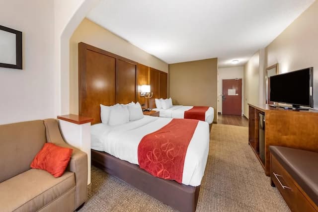 컴포트 스위트 - 식스플래그 매직마운틴 인근-Studio Suite, 2 Queen Beds-17