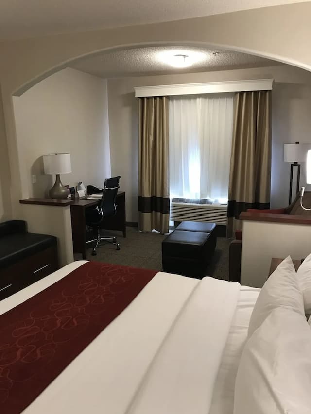 컴포트 스위트 - 식스플래그 매직마운틴 인근-Studio Suite, 1 king bed with sofa bed-17