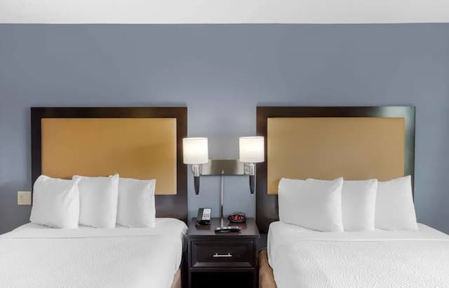 紐約市拉瓜地亞機場美洲長住套房飯店-開放式客房, 2 張標準雙人床, 非吸煙房-4