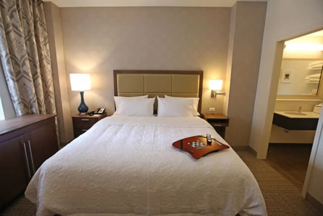 芝加哥市中心北圓環密西根大道歡朋酒店-King Room, 客房, 1 張特大雙人床, 非吸煙房-3