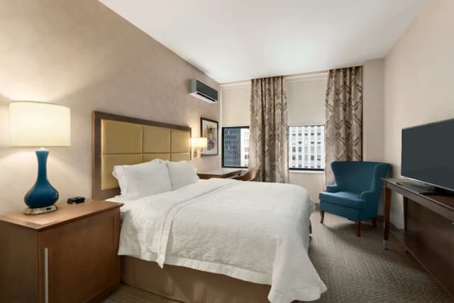 芝加哥市中心北圓環密西根大道歡朋酒店-King Room, 客房, 1 張特大雙人床, 非吸煙房-4