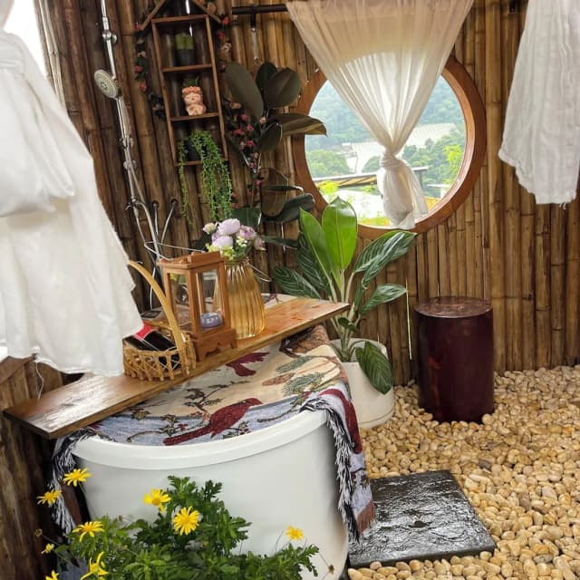 Phu Morinn Cafe & Camping-로맨틱 스튜디오 스위트, 언덕 전망-11