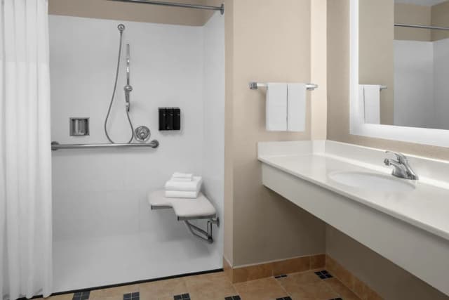 Bellevue Larkspur Landing Extended Stay Suites 飯店-行政套房, 無障礙淋浴設施 (Roll-In Shower)-7