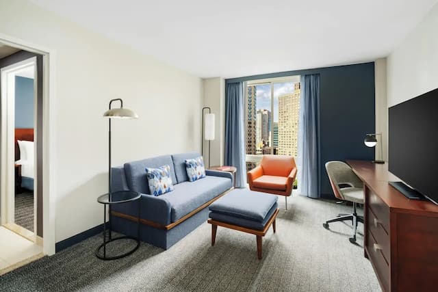 紐約曼哈頓萬怡飯店/上東區-行政套房, 1 間臥室-1