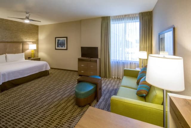 休士頓市中心惠庭套房飯店-開放式客房, 1 張特大雙人床, 無障礙 (Hearing)-2