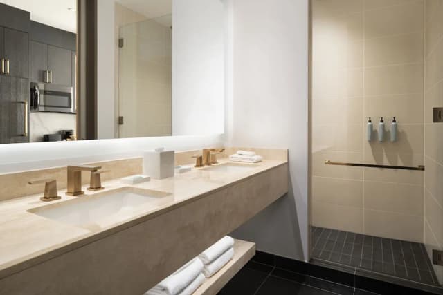 芝加哥市區壯麗大道旅居酒店-開放式客房, 1 張特大雙人床-9