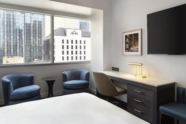 芝加哥市區壯麗大道旅居酒店-開放式客房, 1 張特大雙人床-5