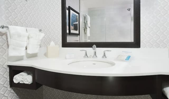 加州伯班克市中心希爾頓花園飯店-客房, 1 張特大雙人床, 非吸煙房-4