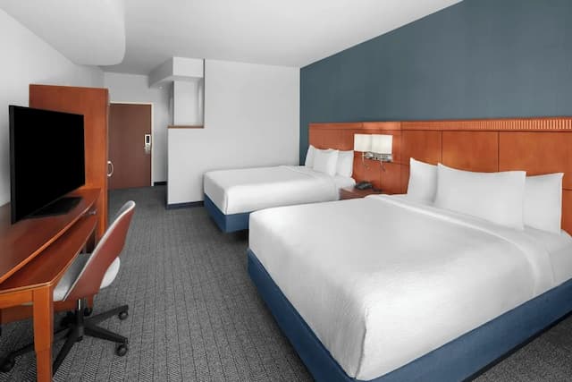 瓦倫西亞聖塔克拉里塔萬怡飯店-客房, 2 張加大雙人床-2