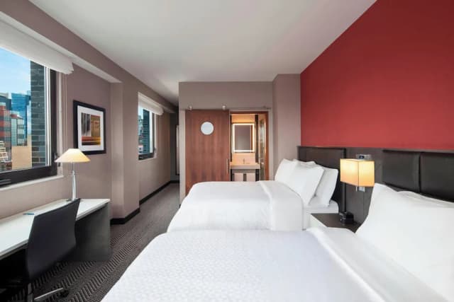 Four Points By Sheraton Manhattan Midtown West-Deluxe Room, 2 Double Beds, Non Smoking-1
