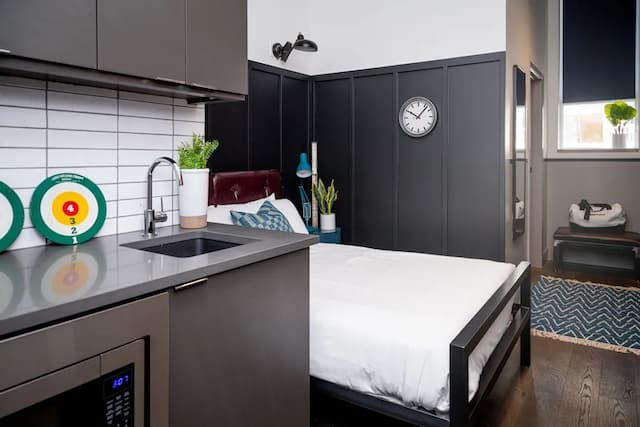 The Chicago Hotel Collection River North-华丽客房, 1 张双人床-1