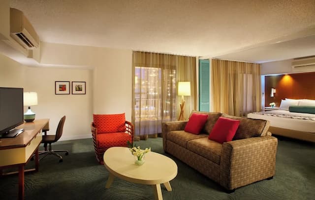 오아시스 호텔 와이키키-이그제큐티브 스위트, 침실 1개-2