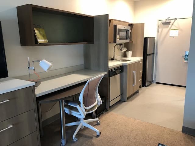 Home2 Suites by Hilton La Porte-Suite, 1 King Bed, Accessible, Bathtub-3