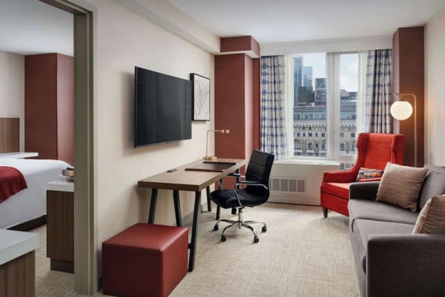 紐約西 35 街希爾頓花園酒店-套房, 1 張特大雙人床, 非吸煙房-5