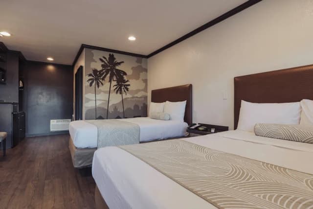 迪克西好萊塢飯店-豪華客房, 2 張加大雙人床, 非吸煙房-1