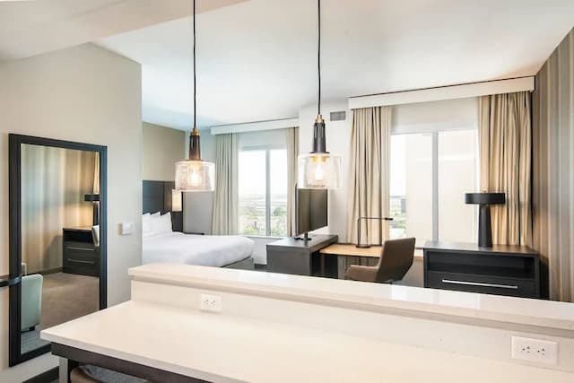 레지던스 인 바이 메리어트 휴스턴 메디컬 센터/NRG 파크-스위트, 침실 1개, 시내 전망-3