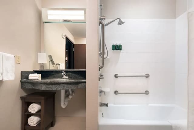 Courtyard Seattle Downtown Pioneer Square-客房, 2 张大床 (Mobility Accessible, Tub)-4