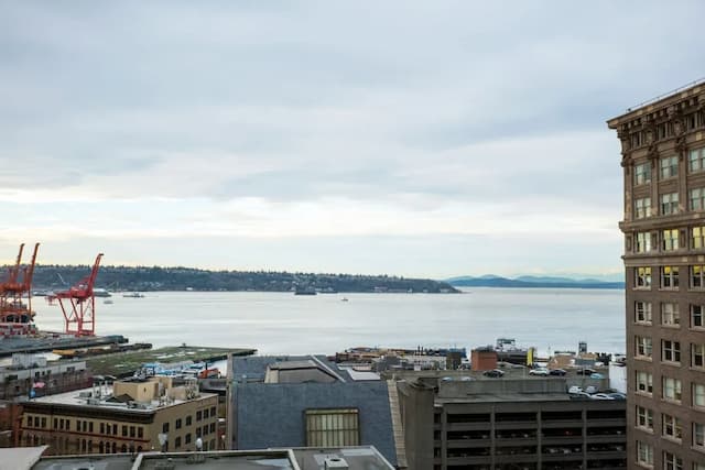 Courtyard Seattle Downtown Pioneer Square-客房, 2 张大床, 海湾景观 (Mobility/Hearing Accessible, Tub)-2