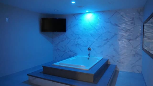 海洋微風旅館 - 洛杉磯國際機場-蜜月客房, 1 張特大雙人床, 非吸煙房, 按摩浴缸-10