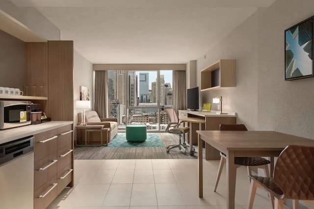 ホーム2 スイーツ バイ ヒルトン シカゴ リバー ノース-スイート 1 ベッドルーム シティビュー-1