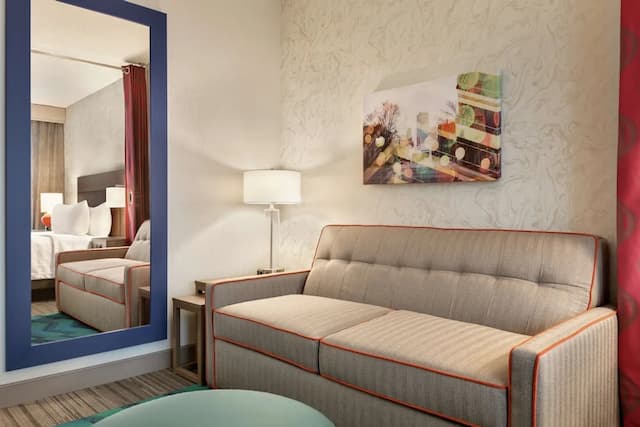 ホーム2 スイーツ バイ ヒルトン シカゴ リバー ノース-スタジオスイート クイーンベッド 1 台-6