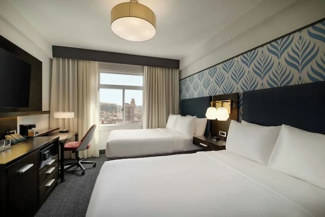 コートヤード・サンフランシスコ・ユニオンスクエア-ルーム ダブルベッド 2 台-5