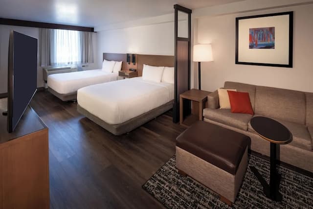 西雅圖市中心凱悅嘉軒酒店-客房, 2 張加大雙人床 (High Floor)-4