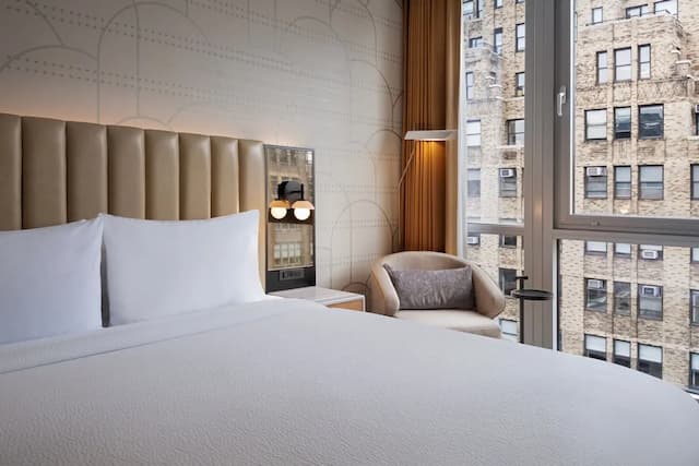 紐約曼克頓/蘇豪區萬怡酒店-客房, 1 張特大雙人床-3