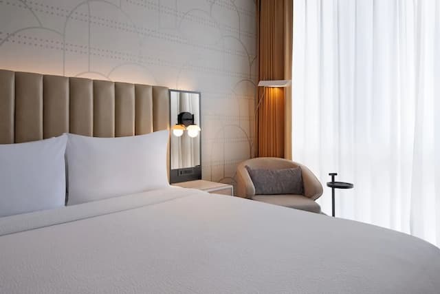 紐約曼克頓/蘇豪區萬怡酒店-客房, 1 張特大雙人床-2