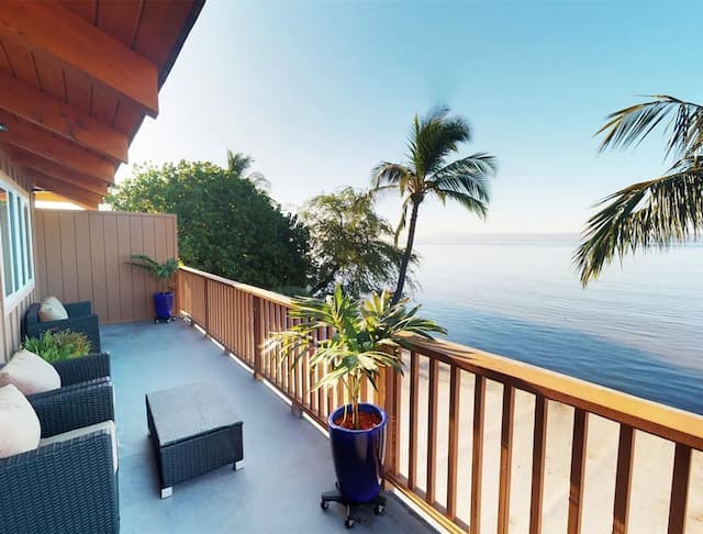 호텔 몰로카이-허니문룸, 킹사이즈침대 1개 및 소파베드, 바다 전망, 바닷가-9