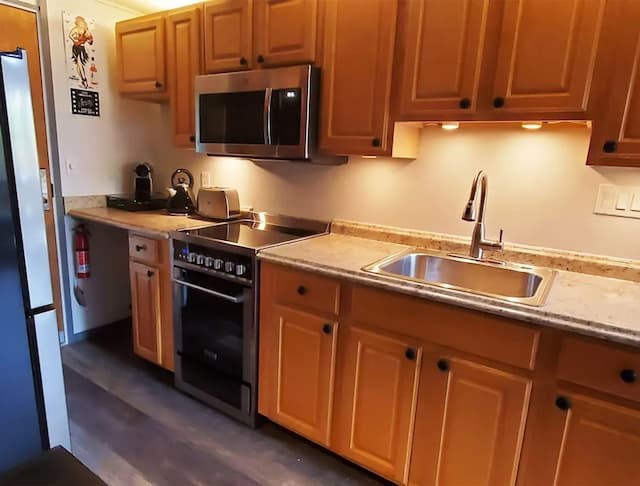 호텔 몰로카이-슈피리어룸, 주방, 부분 바다 전망-8