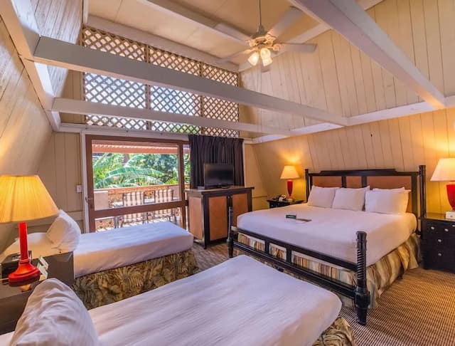 호텔 몰로카이-디럭스룸, 침대(여러 개), 간이주방-2