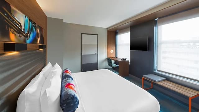 어로프트 뉴욕 라과디아 에어포트-룸, 킹사이즈침대 1개 (Mobility Accessible, Tub)-1