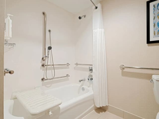 芝加哥市中心/華麗一英里希爾頓花園酒店-客房, 2 張標準雙人床, 無障礙, 浴缸-2