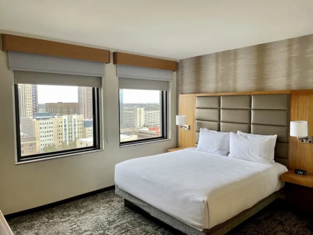 하얏트 플레이스 휴스턴 다운타운-룸, 킹사이즈침대 1개 및 소파베드, 시내 전망-2