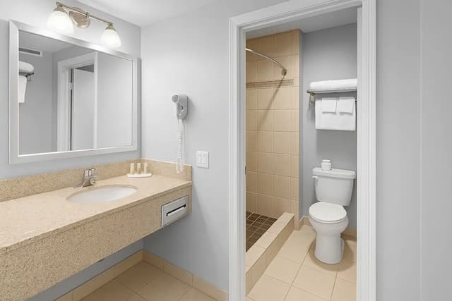 洛杉磯西市中心溫德姆華美達酒店-雙人房-3