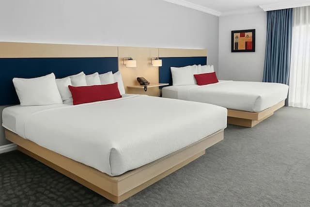 洛杉磯西市中心溫德姆華美達酒店-客房-1