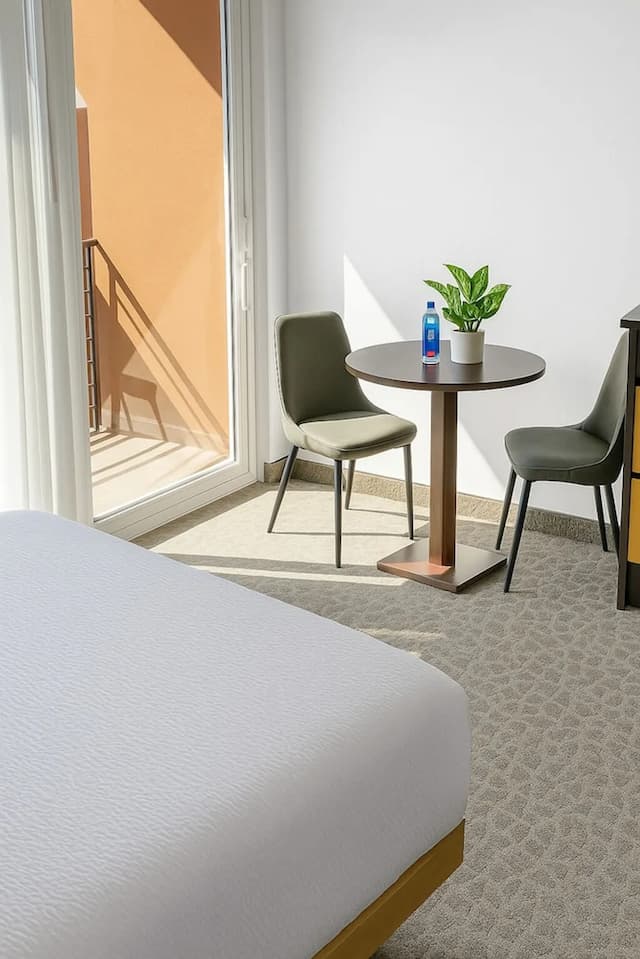 洛杉磯西市中心溫德姆華美達酒店-客房, 露台-3