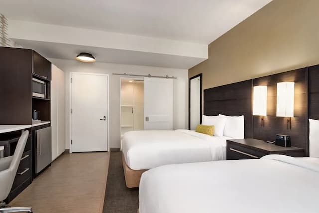 레지던스 인 바이 마리어트 뉴욕 JFK 공항-룸, 퀸사이즈침대 2개-2