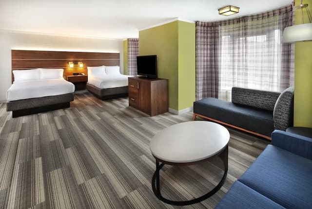 ホリデイ イン エクスプレス アンド スイーツ フィッシャーマンズ ワーフ by IHG-スイート ベッド (複数台)-6