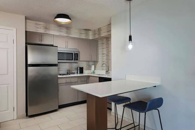 Residence Inn Houston The Woodlands / Lake Front Circle-Studio, 1 King Bed with Sofa bed-7